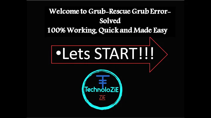 How to Fix Grub error: No such partition Grub Rescue-Quick and Made Easy