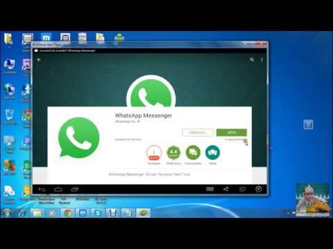 How to install  WhatsApp on PC  Windows 7 , windows 8 ,  windows 10