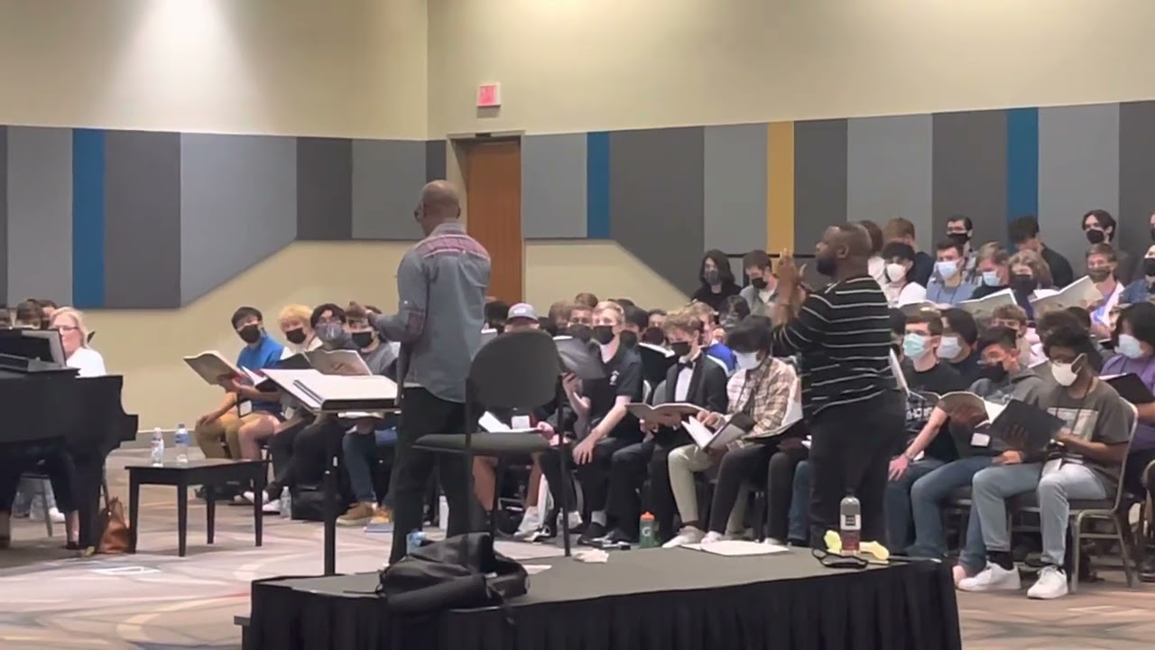 TMEA 2022 Mixed Choir Rehearsal with Dr. Jason Max Ferdinand