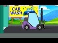 Forklift Wash Video For Kids | Car Wash | Videos For Baby & Toddlers