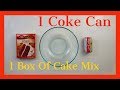 Baking hack  coke cake recipe