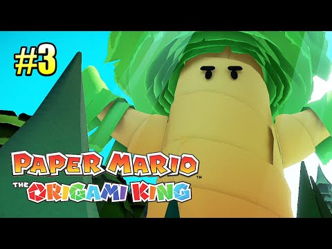 Видео: Paper Mario The Origami King #3 — Король Леса {Switch} прохождение часть 3