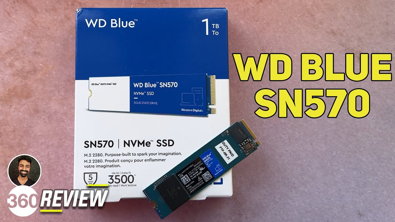 Disque SSD Western Digital Blue SN580 500Go - NVMe M.2 Type 2280