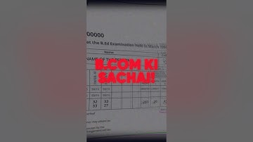 BCom ki Asli Sachai !!! #shorts