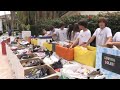 Estudiantes de Florida recolectan 12.000 pares de zapatos para los desamparados