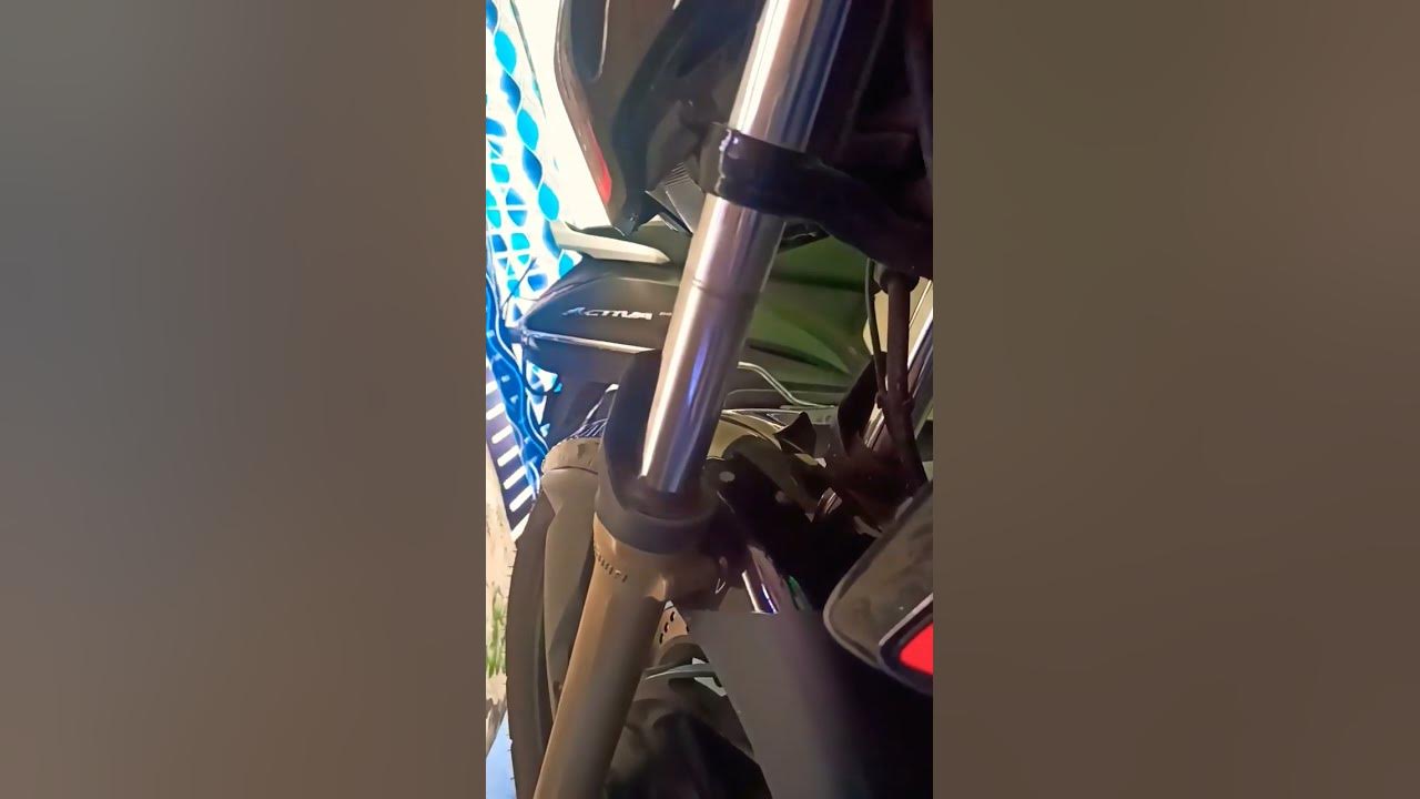 Tvs Apache RTR 200 4v bs6 shocker leakage problem 6k per#rtr200 #apache