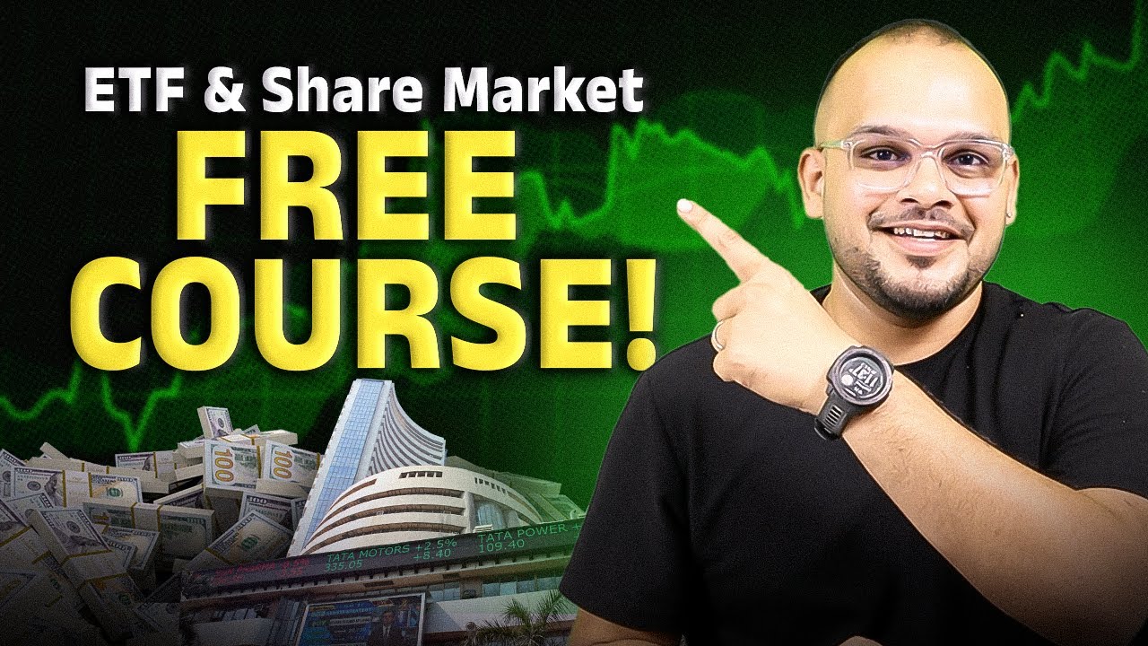 Share Market & ETF FREE ಕೋರ್ಸ್!: Everything about the STOCK MARKET & ETF in Kannada for Beginners