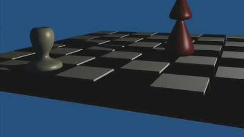 Short Chess Animation Using Blender