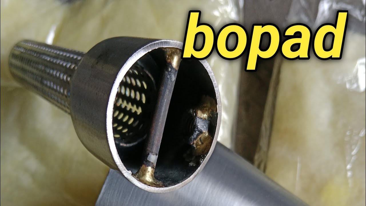 cara bobok knalpot rx king mirip bopad