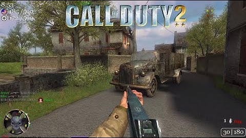 Call of Duty 2 - 2020 TDM Multiplayer - Burgundy