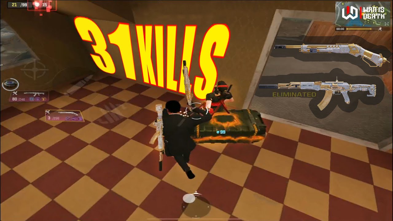 31 Kills Full Legendary Rank Gameplay | Dominating with Diamond Combo AK47 + HS0405 in Solo vs Squad