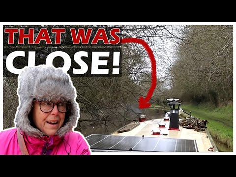 139 - A Collision With A Tree, Adderley Locks And A Winter Cruise Along The Shropshire Union Canal