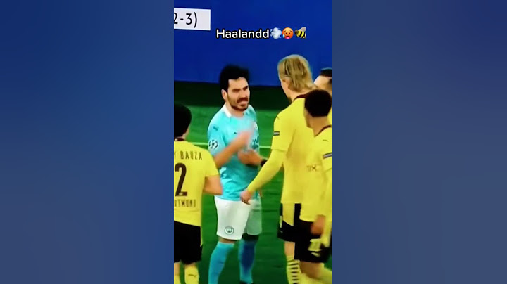 Haaland saving Bellingham from Gündoğan