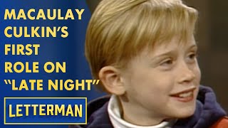 Macaulay Culkin's First Role On 