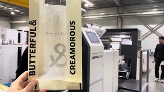 V bottom Bakery/Satch/Bread Paper Bag Making Machine With Window Function