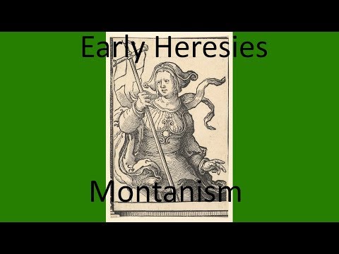 بدعت های مسیحی اولیه: مونتانیسم