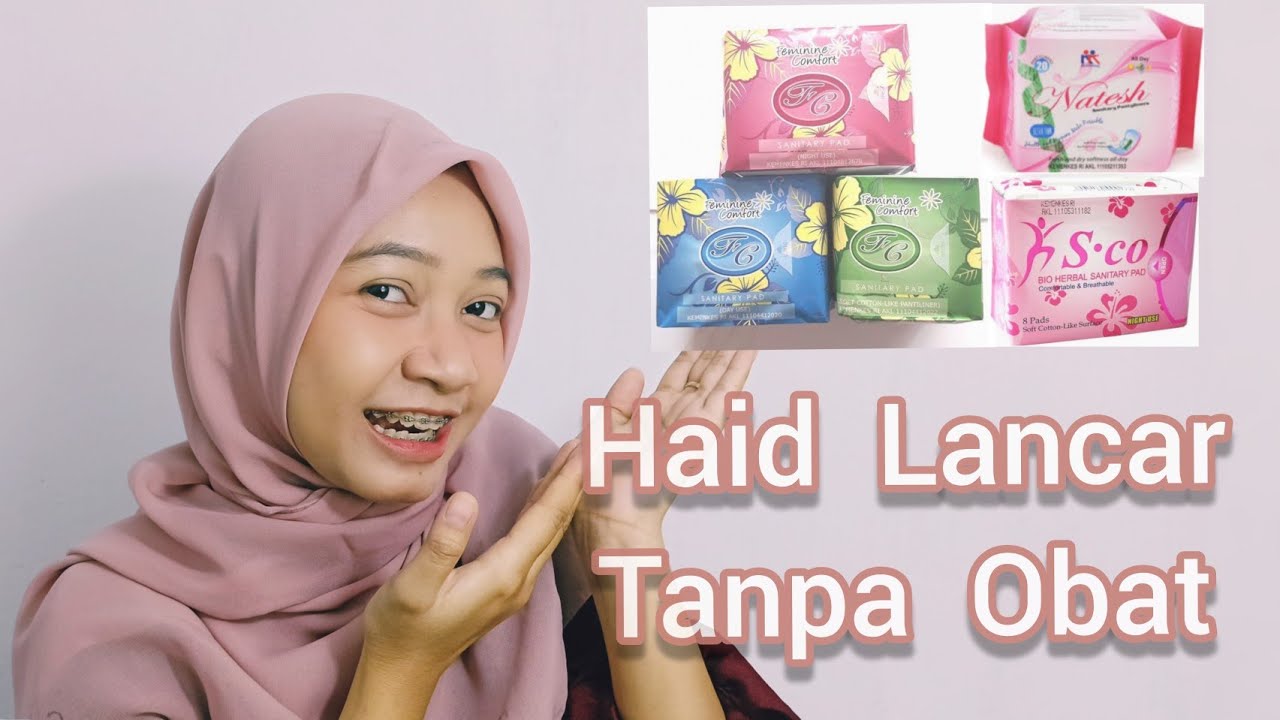 Solusi Agar Haid Lancar - Review Pembalut Herbal Avail, Natesh & S.CO
