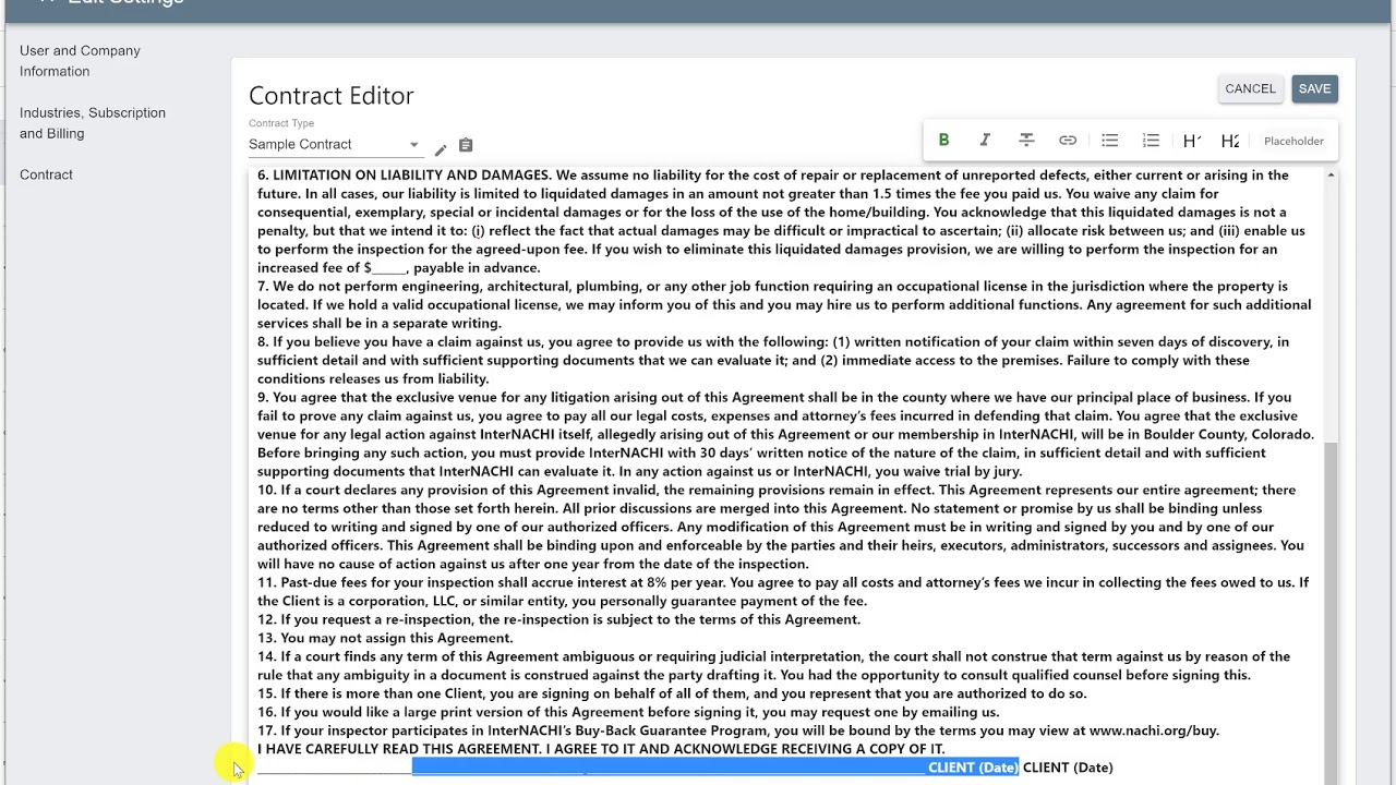Contract Customization and Delivery - YouTube