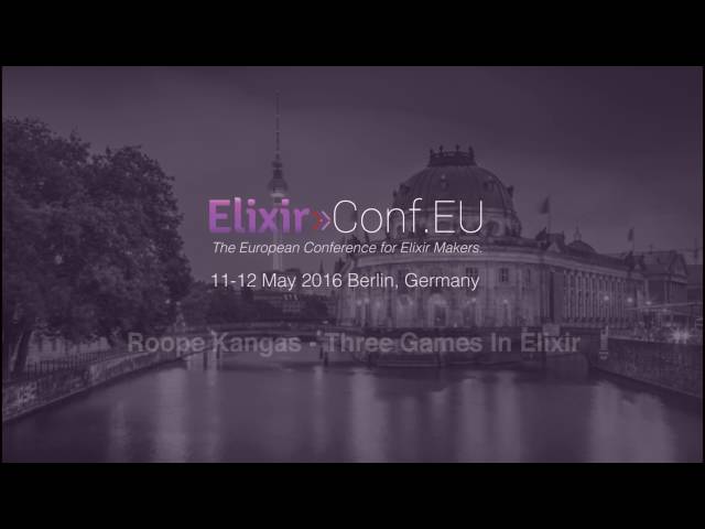 Three Games In Elixir