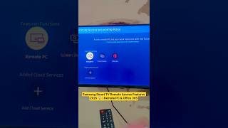 Samsung Smart TV Remote Access Features 2026 😱 | Remote PC &amp; Office 365