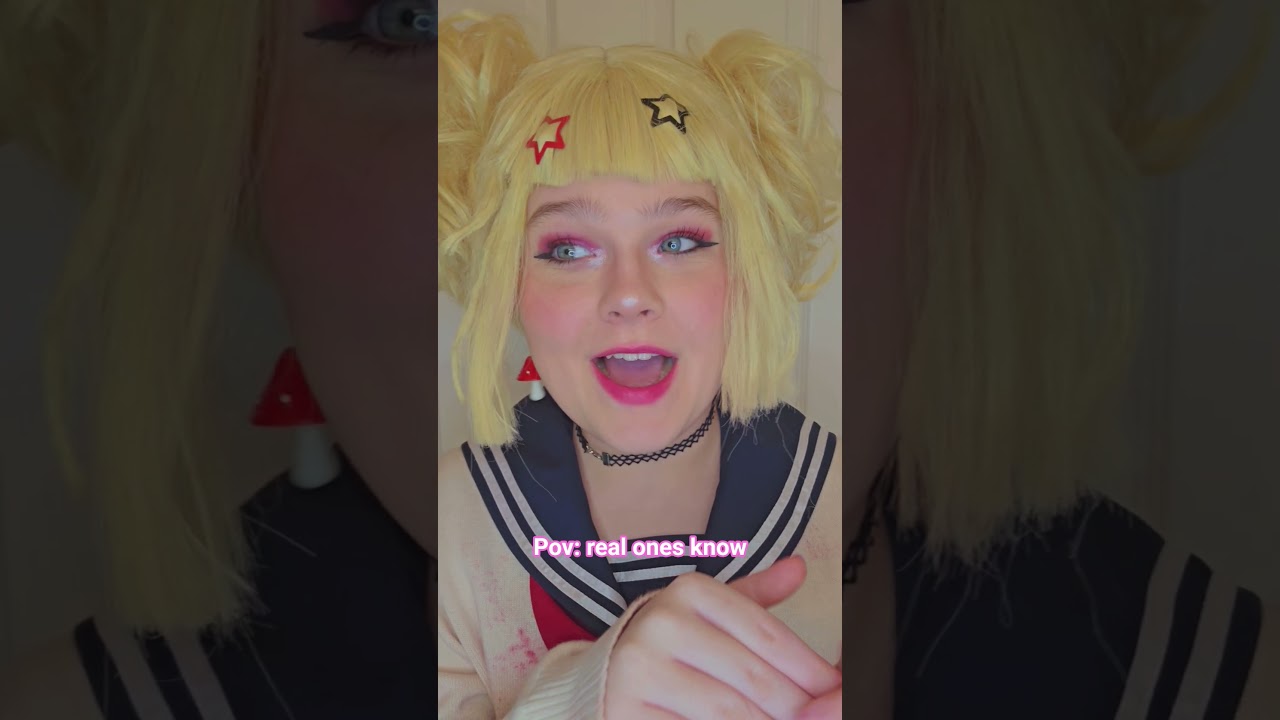 I can't with this video- #cosplay #trending #viral #relatable #fyp #toga #mha #myheroacademia #anime