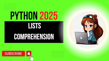 LIST COMPREHENSION | PYTHON FOR BEGINNERS 2025