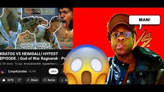 Reacting to, CoryxKenshin - KRATOS VS HEIMDALL! HYPEST EPISODE | God of War Ragnarok - Part 12!