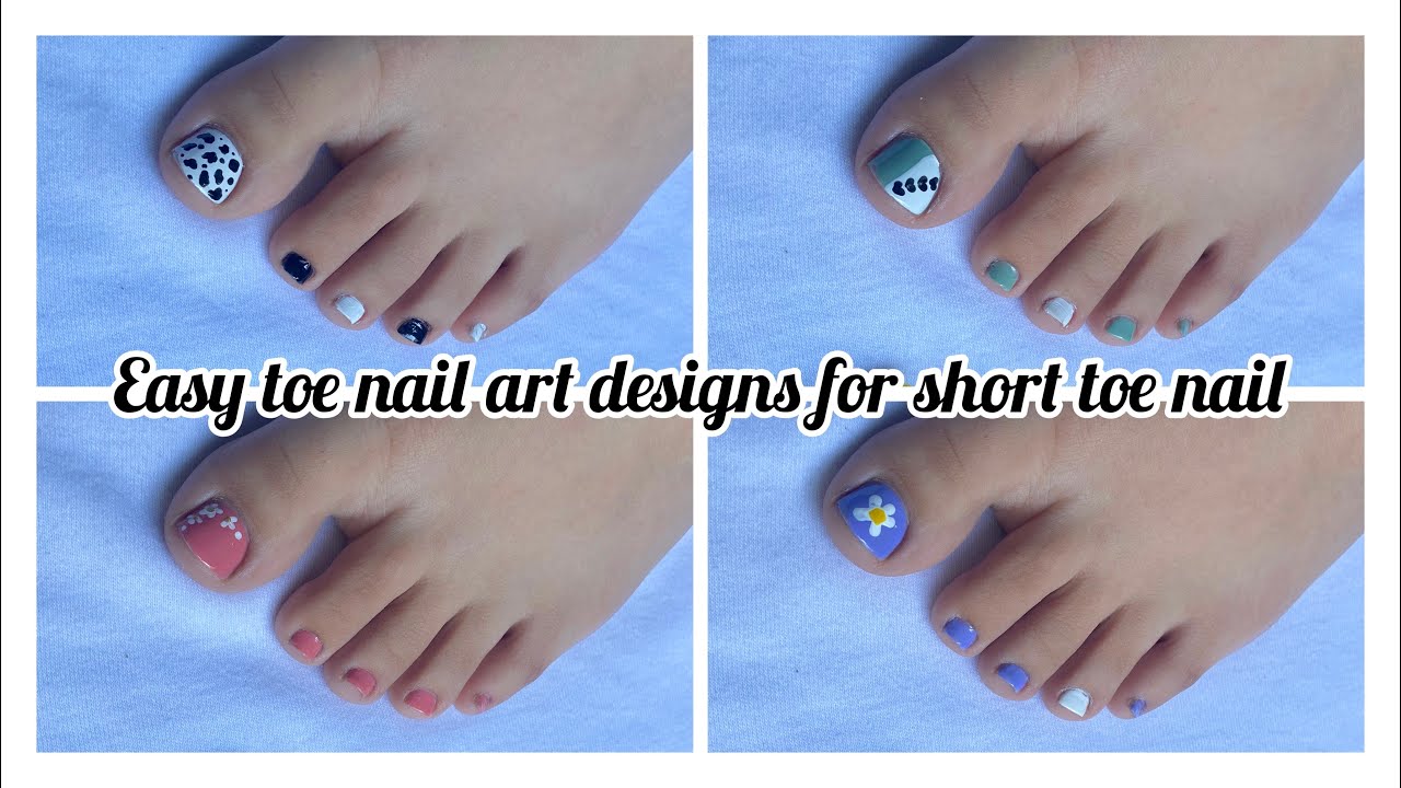 Simple Nail Art Designs For Toes