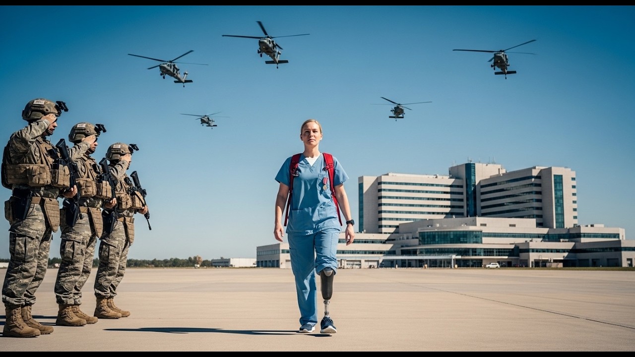 Ninguém sabia que a nova enfermeira era “Anjo Seis” — até 8 helicópteros chegarem