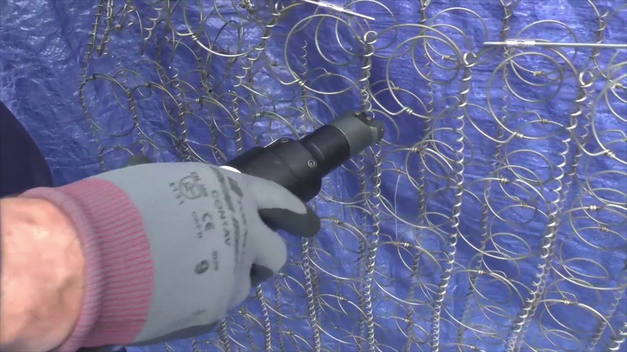 Wire Cutter Mattress Recycling TUF 1339 YouTube