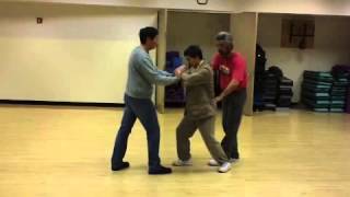 Tai Chi Push Hands Deliver Power By Shifting Weight, Part 1