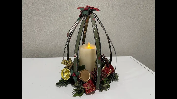 GNOME FOR CHRISTMAS HOLIDAY LANTERN   SHELLIE GEIG...