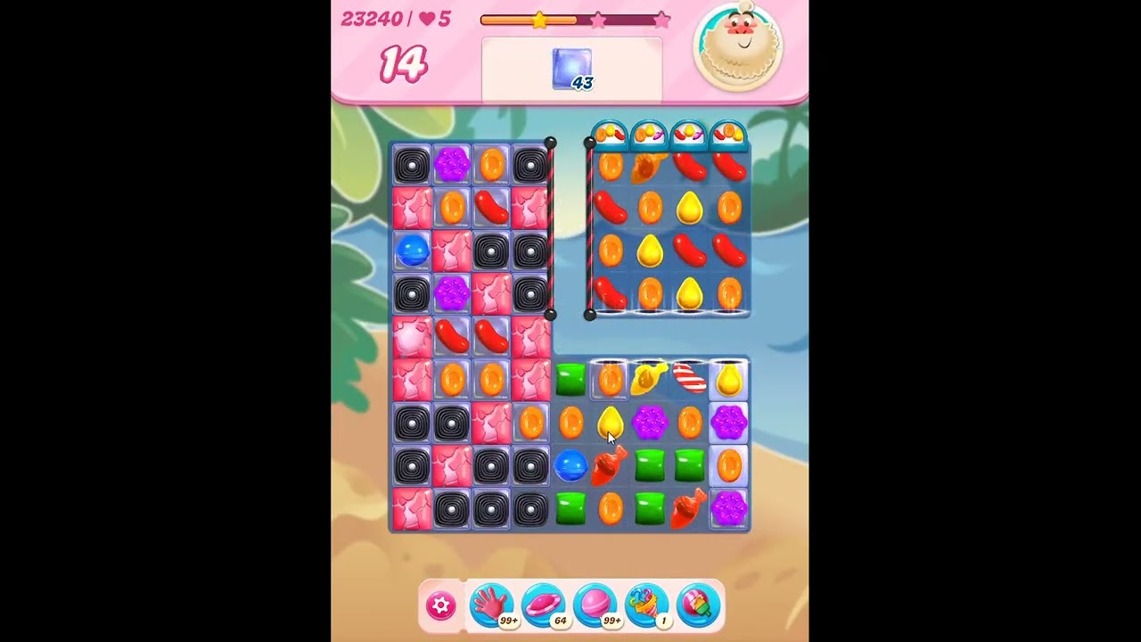 Candy Crush Saga Level 23240 - NO BOOSTERS | SKILLGAMING ✓ - YouTube