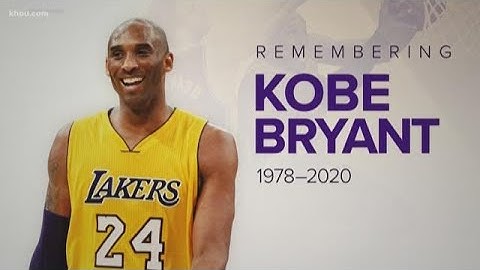 Kobe Bryant, daughter die in helicopter crash