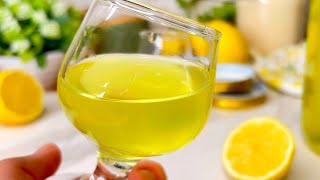 Homemade limoncello 🍋 / Nothing could be simpler! Lemon family recipe / Delicious!