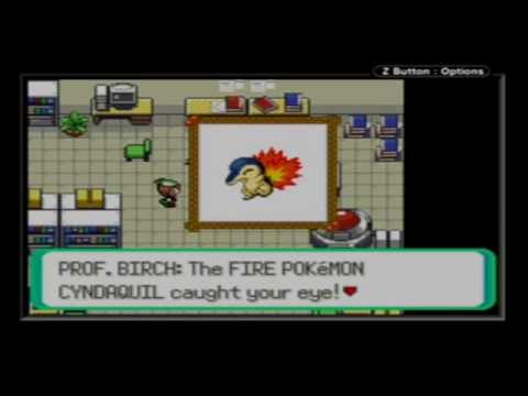 When You Take Your Completed Hoenn Pokedex to Prof. Birch [Pokemon Emerald]  (GBA) 