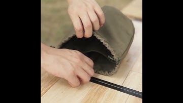 Canvas Drawstring Storage Bag Portable Camping Canvas Bag