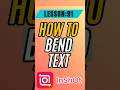 How to Bend or Curve Text in InShot - Lesson 91 InShot Mobile Video Editing Tutorial