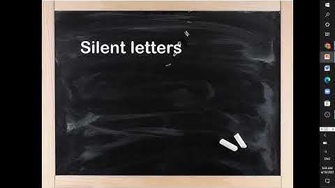 Silent letters | Patience Unit 1 Grade 5 | One Nation One Curriculum By Awaista Anwar