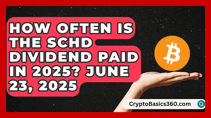How Often Is the SCHD Dividend Paid in 2025? June 23, 2025 | Golden Years Investing News