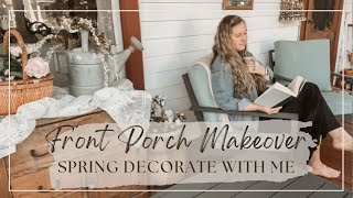 Front Porch Makeover Spring 2024 | Decorating Ideas for the Front Porch