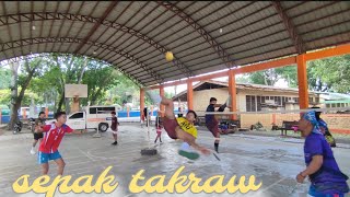 Sepak Takraw | Practice Game | rollspike