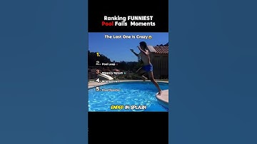 Ranking FUNNIEST Pool Fails Moments 🏊‍♂️😂 P.3 || #shorts #rankingshort #rankingmoments #bestmoments