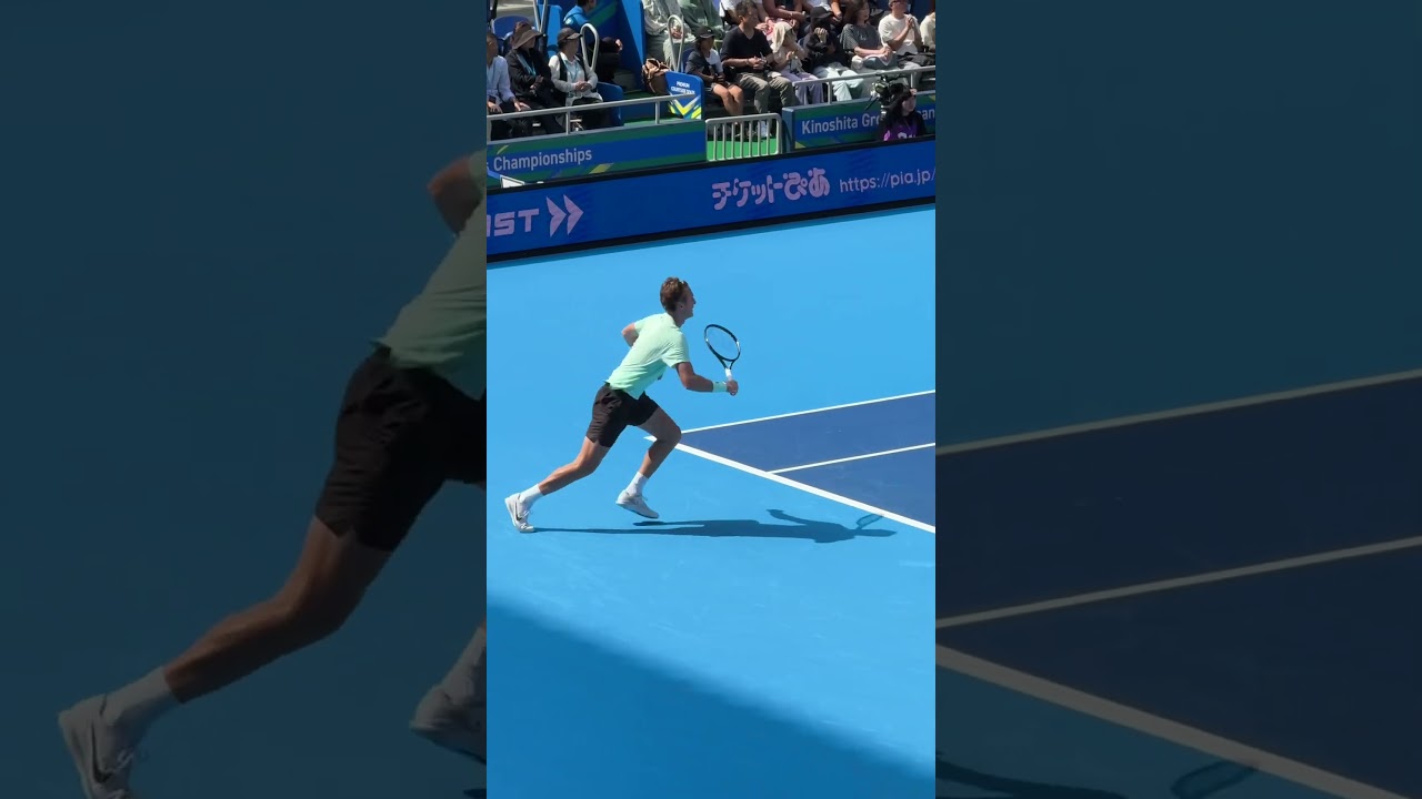 Sebastian Korda in the QFs atp 500 