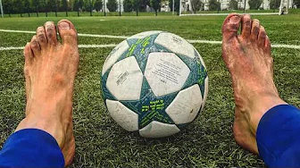 PLAYING FOOTBALL BAREFOOT - What Was I Thinking?