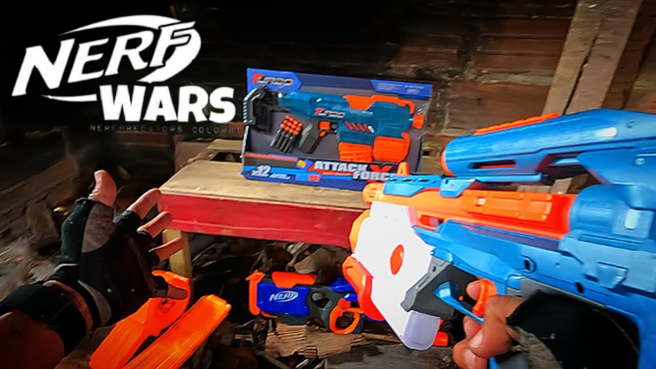 NERF WAR 1 First Person Shooter en ESPAÑOL YouTube