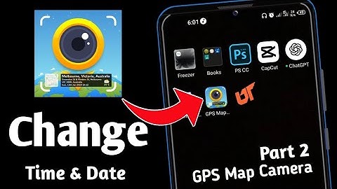 How To Change Time & Date on GPS Map Camera App | gps map camera me date or time kaise change kare🔥2