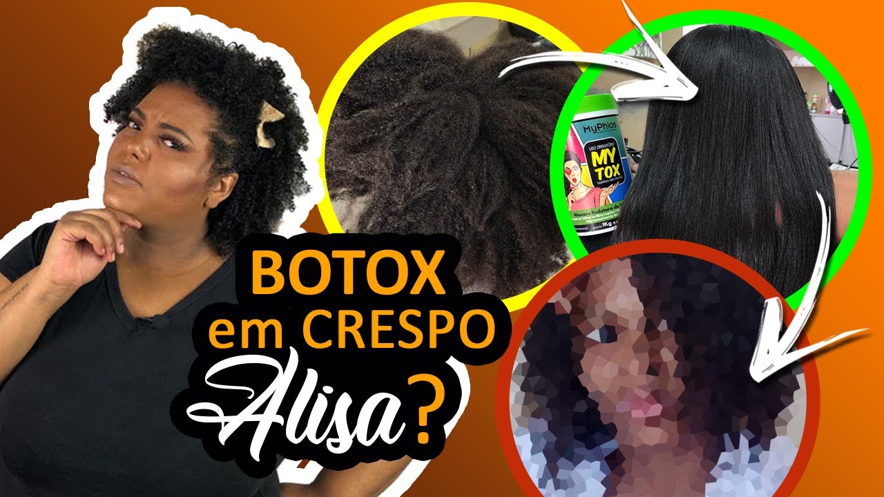 MYTOX EM CABELO CRESPO [BTOX ZERO SEM FORMOL DA MYPHIOS]