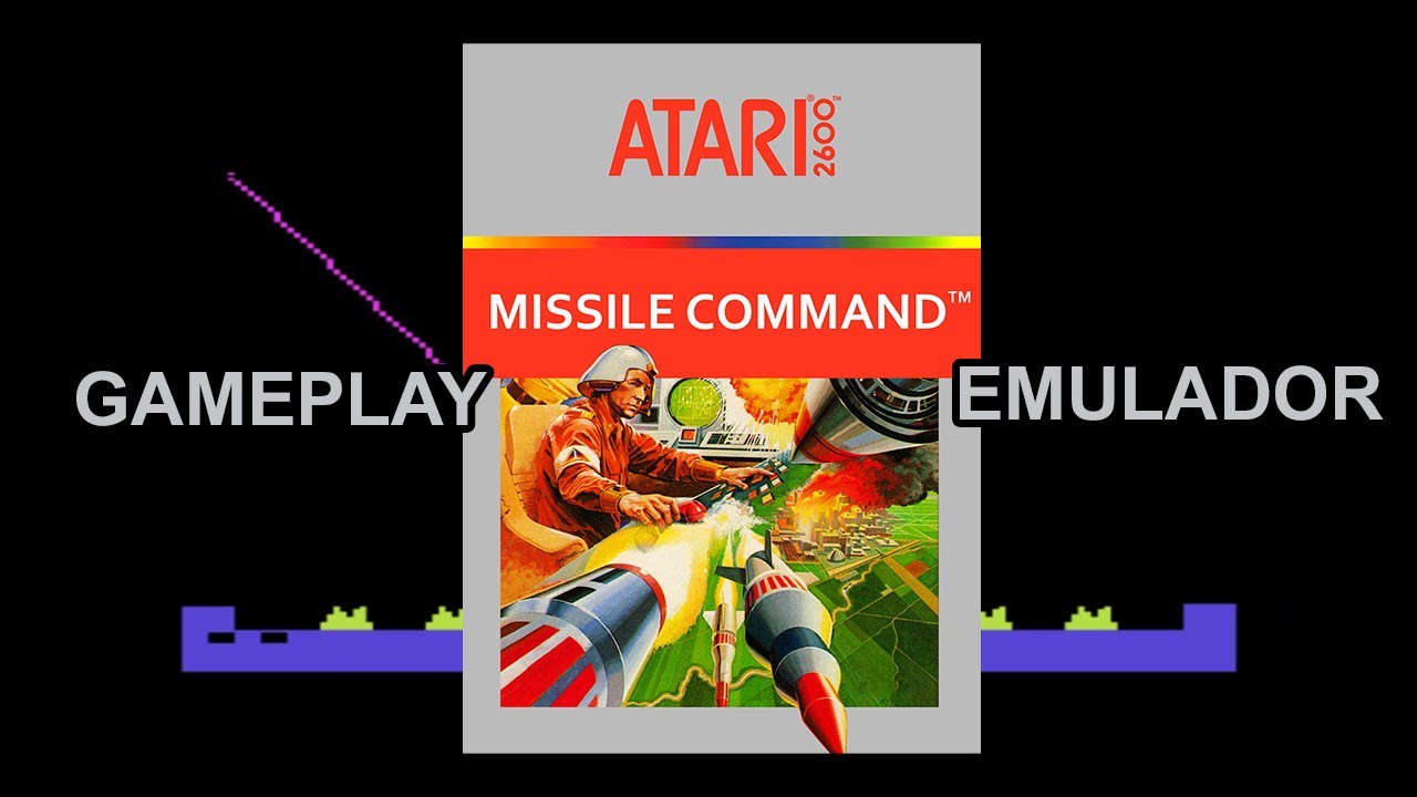 Missile Command: Atari 2600 Emulador. Gameplay - YouTube