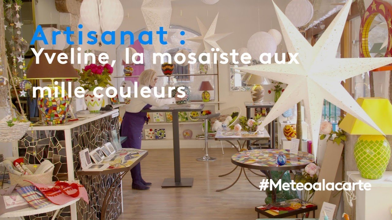 Artisanat : Yveline, la mosaïste aux mille couleurs - Météo à la carte